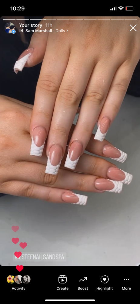 acrylic french