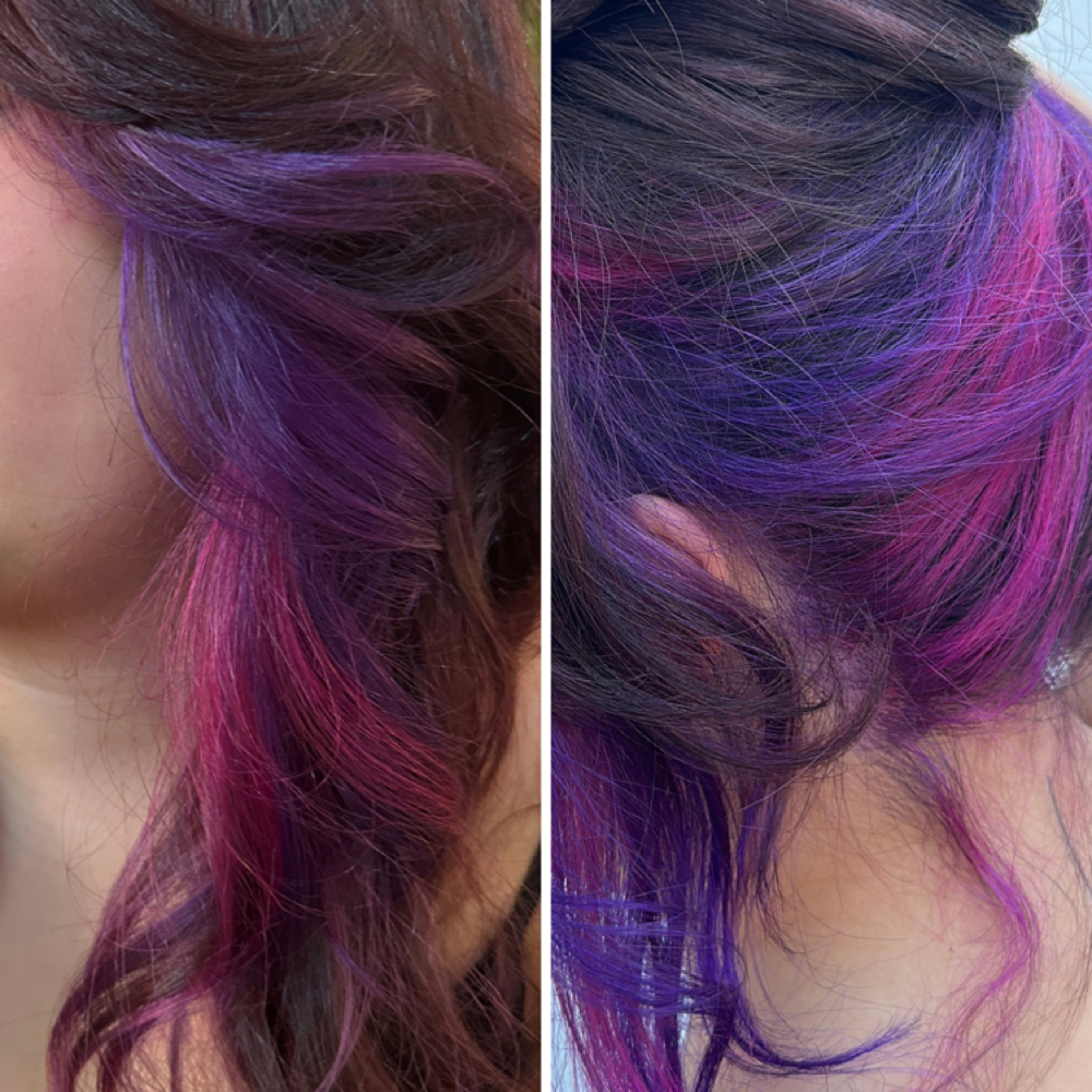 FANTASY COLOR TRANSORMATION at Hair Bestie Bri in Portland, OR
