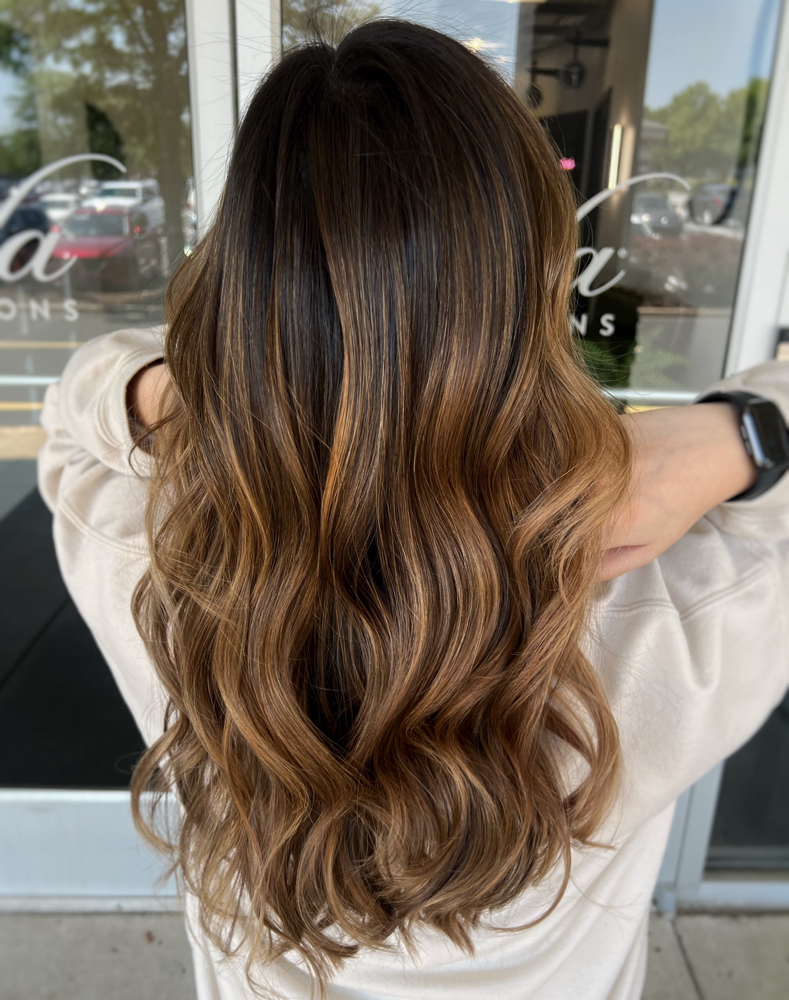 Color / Partial Highlight & Blowdry