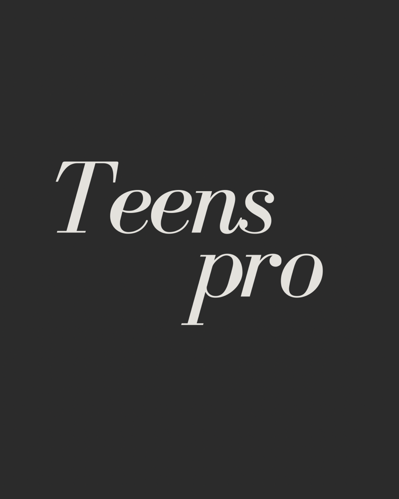 TEENS PRO ONLY KIDS AGE 13-17