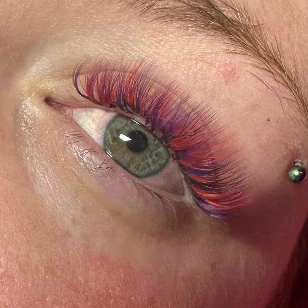 a *pop* of color