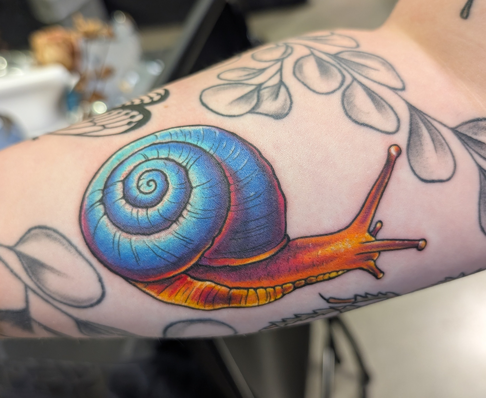 Large Color Tattoo at Tattoos by Michaela May at Iktomi Tattoo in Minneapolis, MN