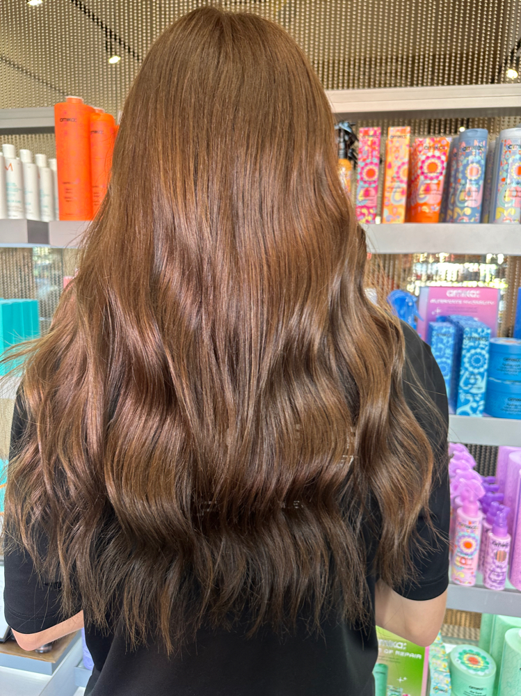 All Over Color & Haircut