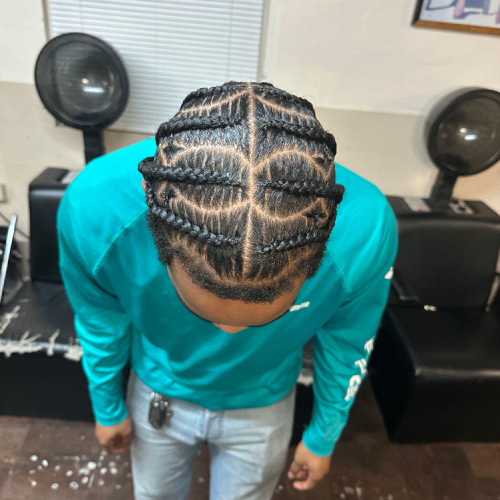 Male Pop Smoke at Kapture Hair in New Orleans, LA