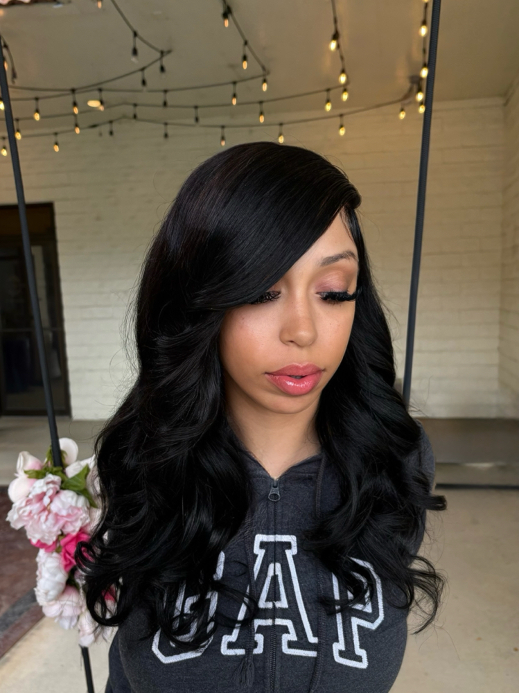 Hand-tied Extenstion PER ROW at Alanna Galathe in Fair Oaks, CA