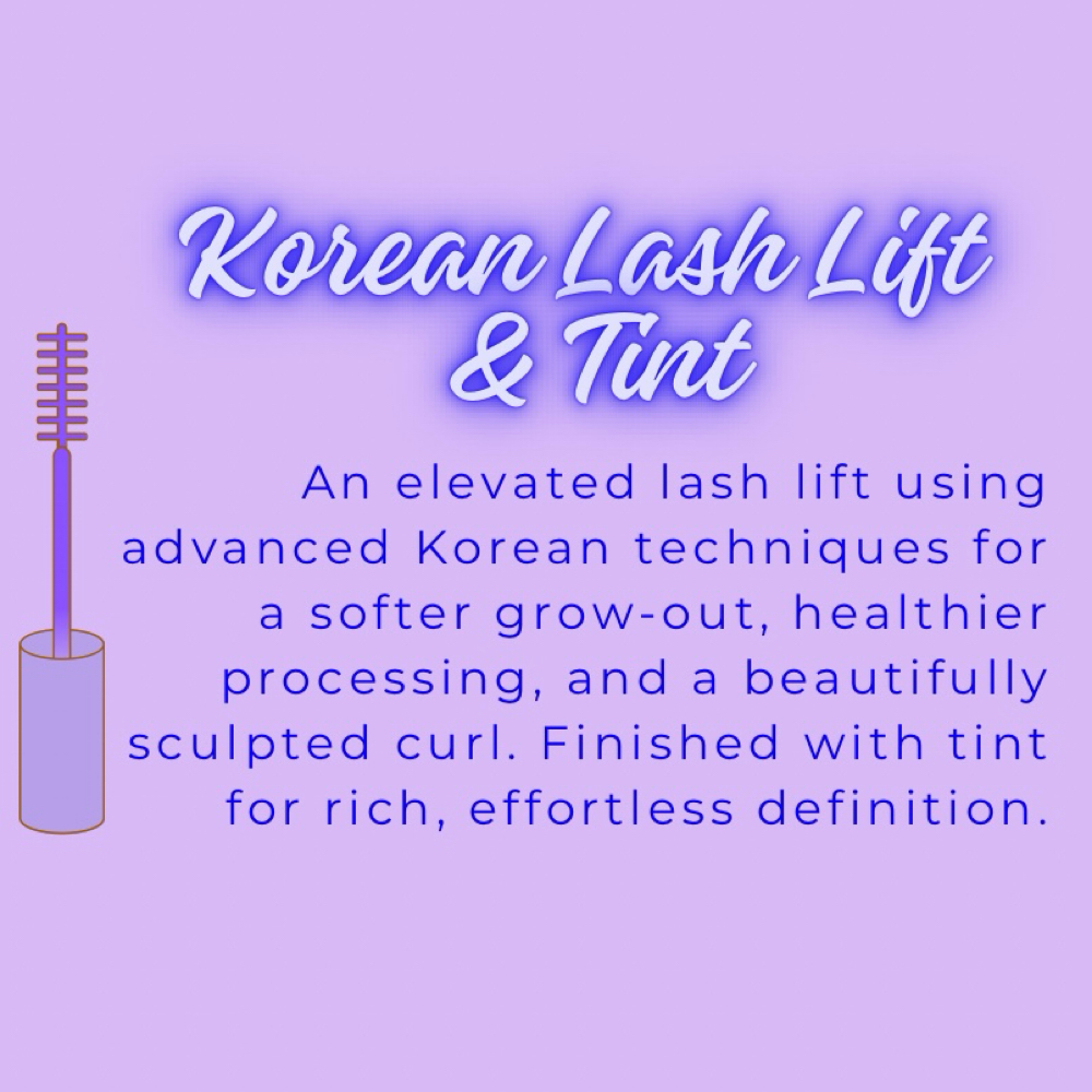 Korean Lash Lift & Tint at Nina Marie Beauty in Rancho Cucamonga, CA