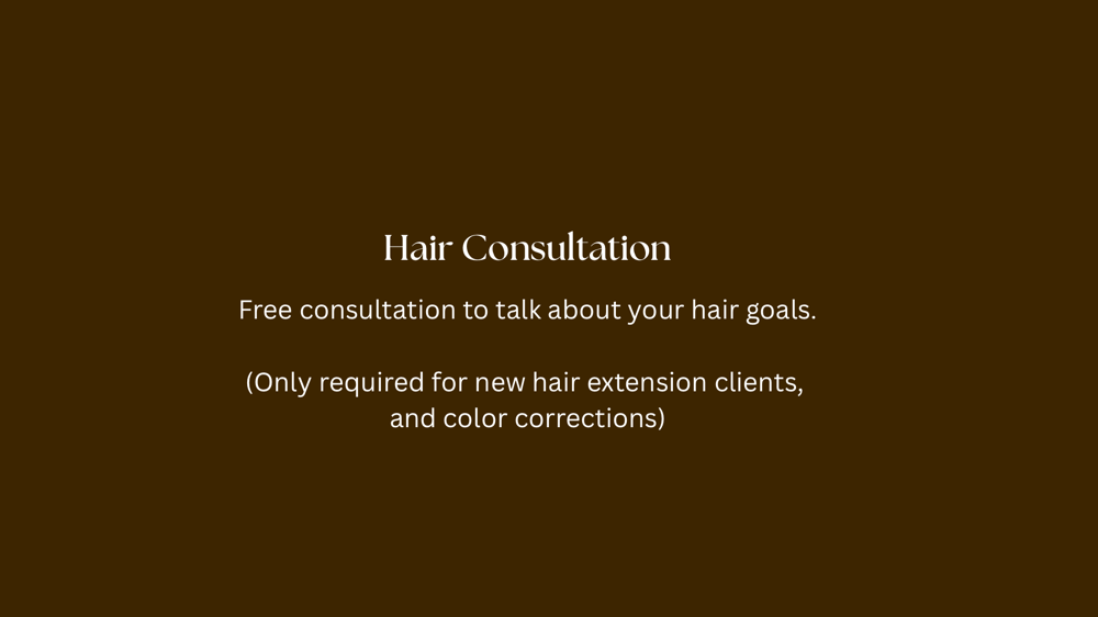 Hair Consultation at Wild Honey Studio in Sioux Falls, SD