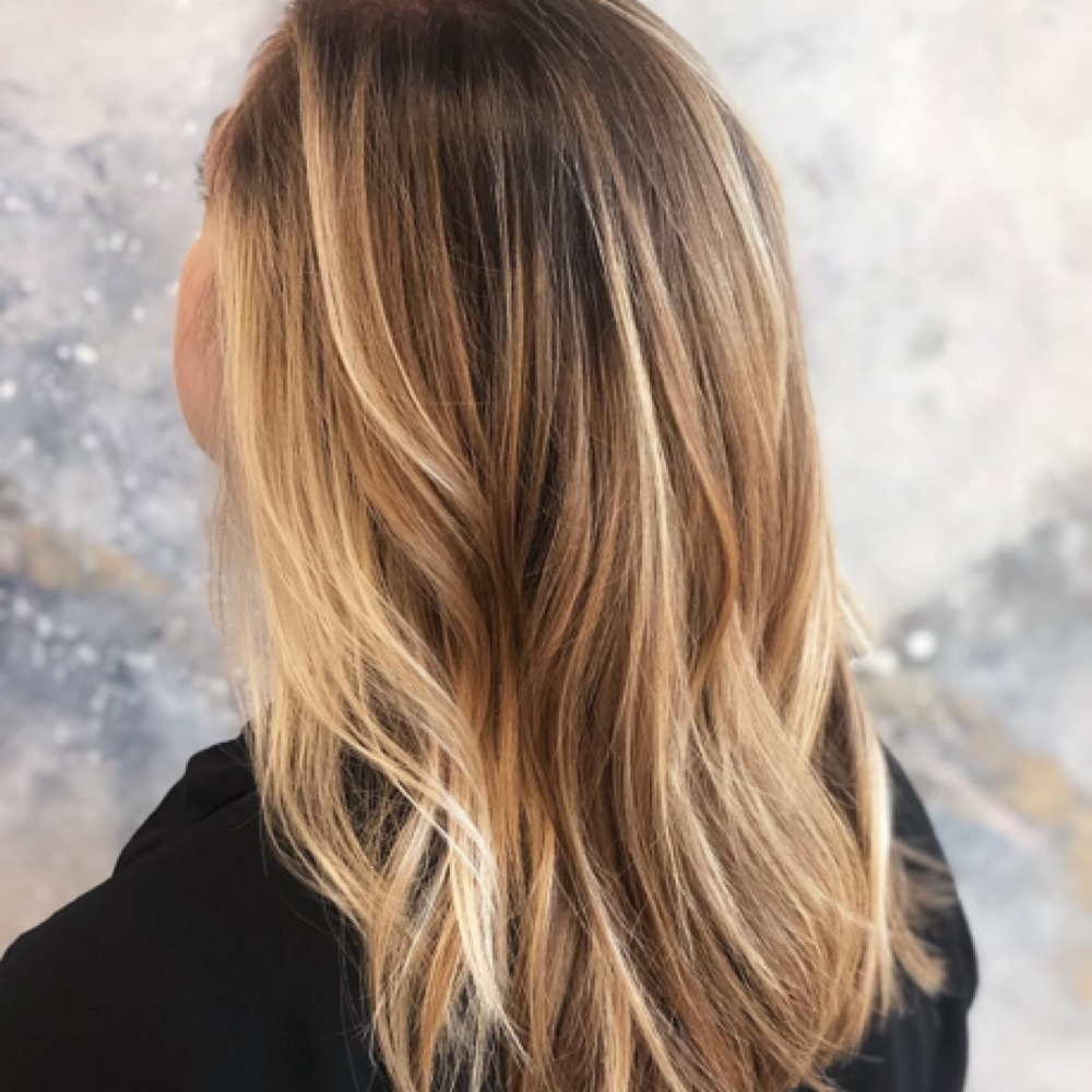 Half Balayage at Studio Ninety Four in Concord, NC