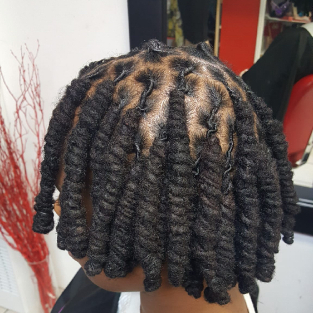 WASH RETWIST & TWIRLES at HAIR BY LALA LLC in Brooklyn, NY