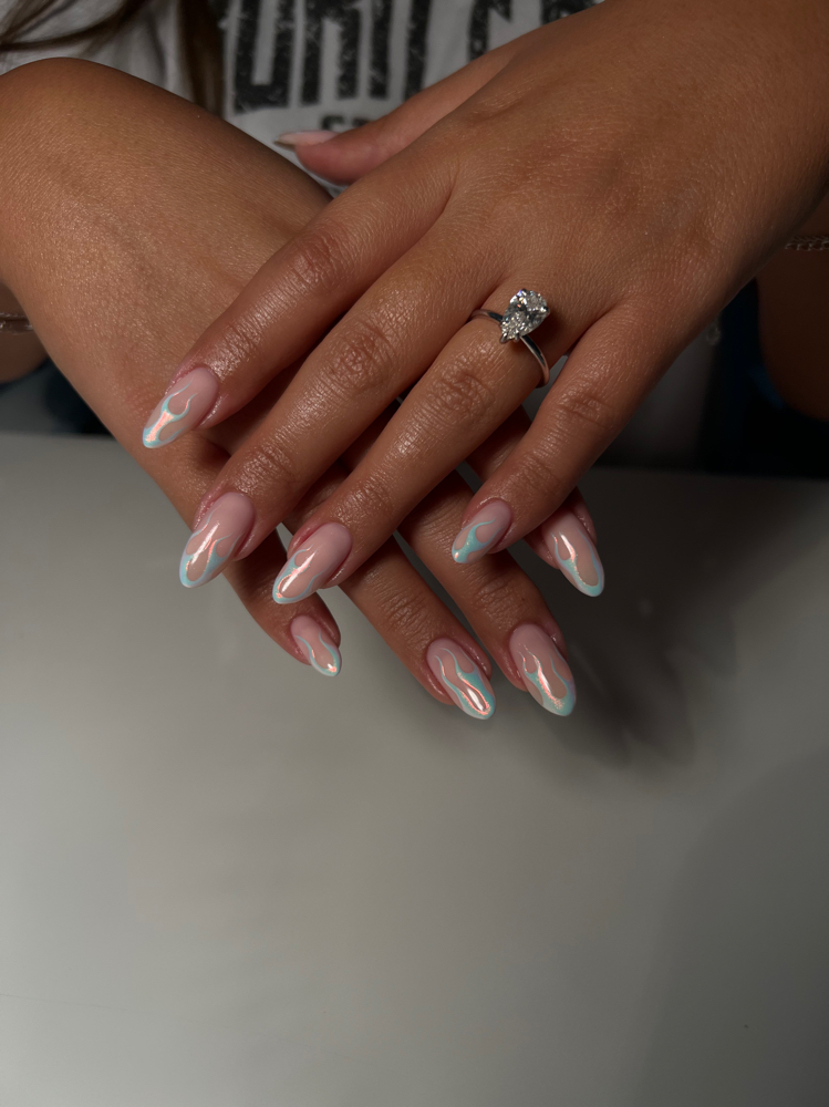 Simple Nail Art at Unica Nail Bar in Miramar, FL