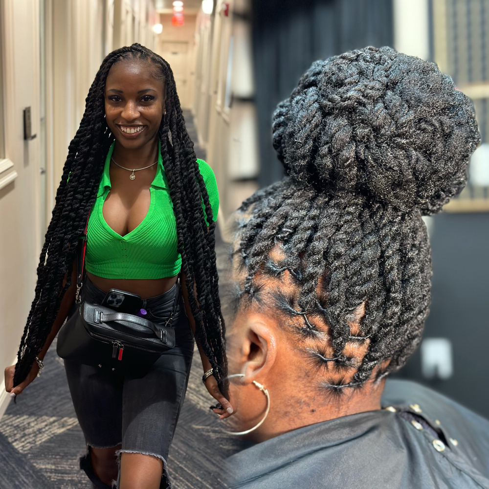 EXTENDED 2 STRAND TWIST