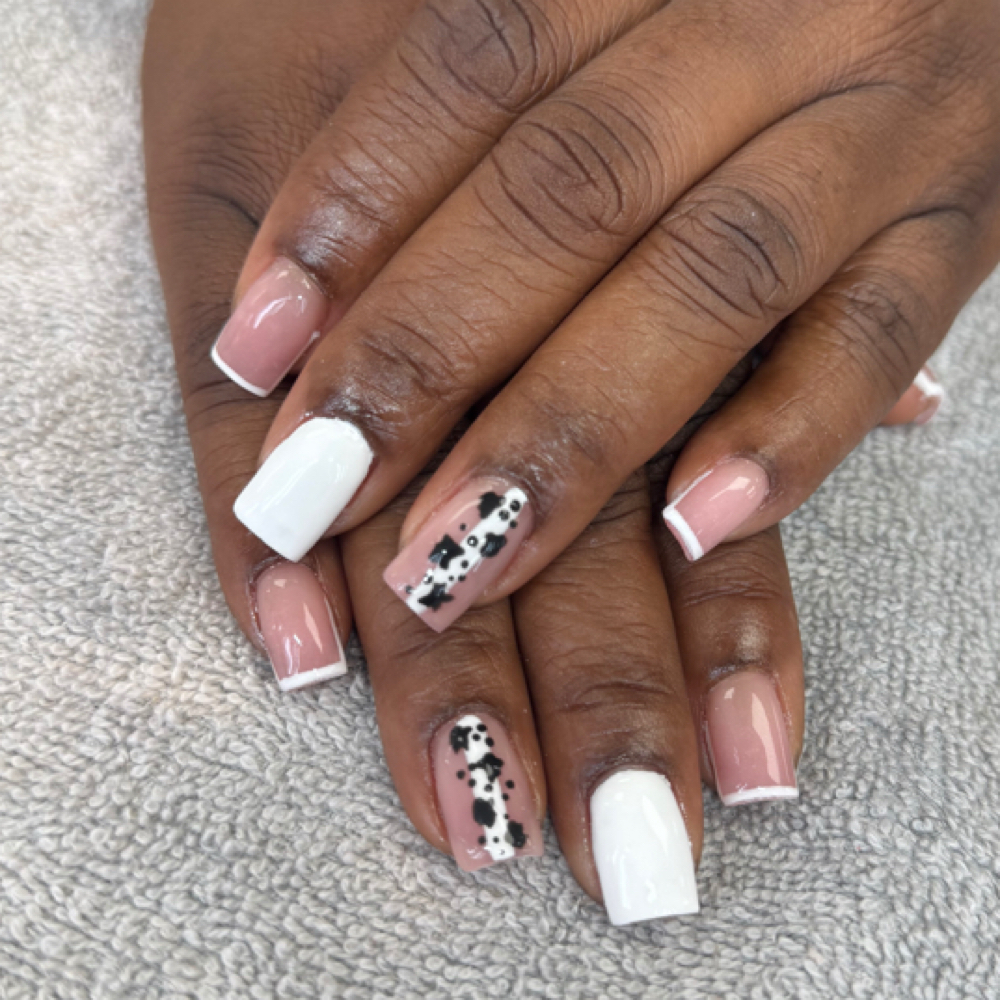Manicure + Simple Overlay at Dee Did’em in Kinston, NC
