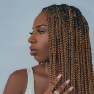 Knotless (Copper) at A Beautiful Queen Luxe Studio in Houston, TX
