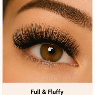 Volume lash extensions at S.P.A. Kikay Beauty in sparks, NV