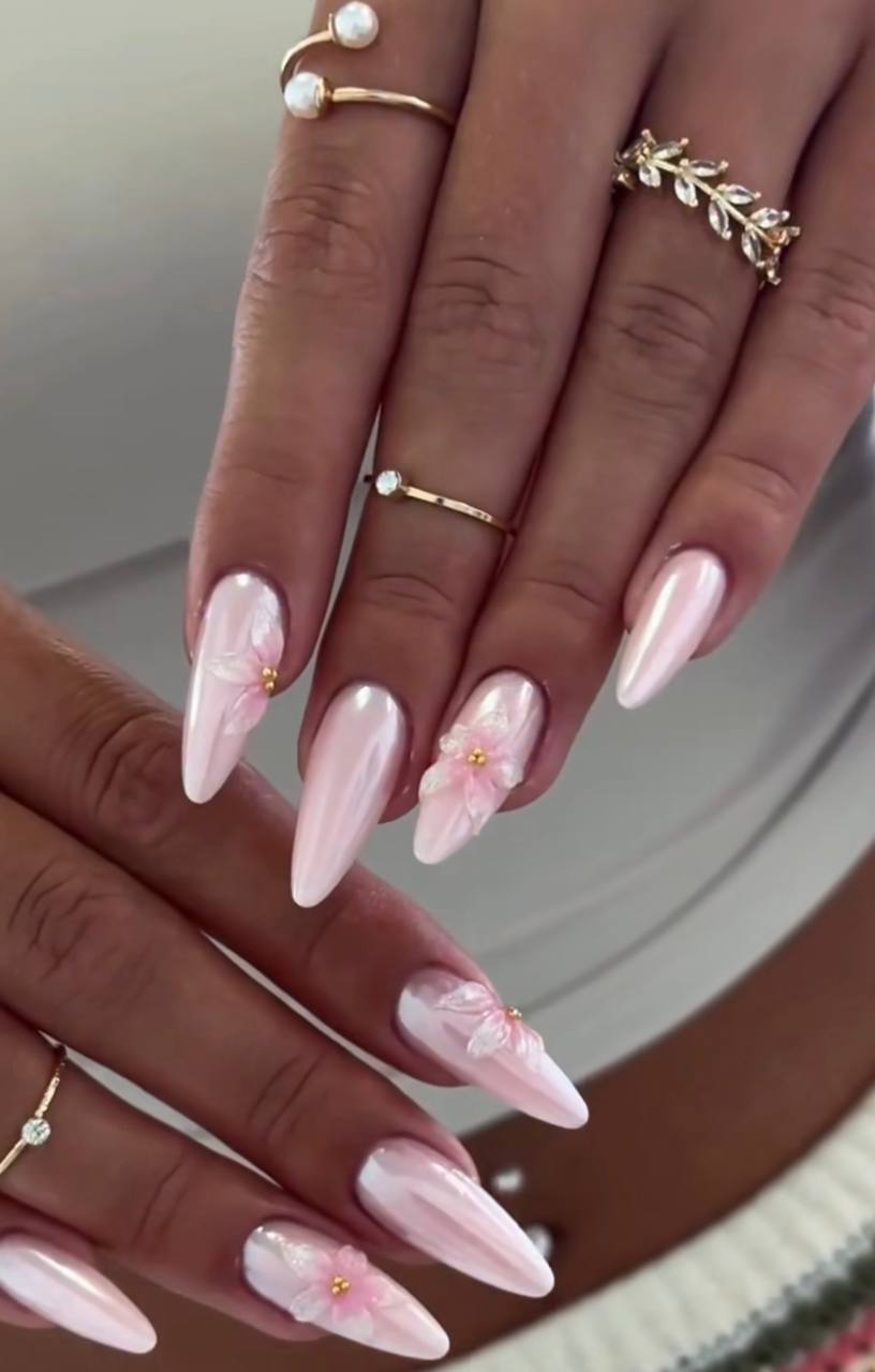 Acrylic Full Set With Gel Polish
