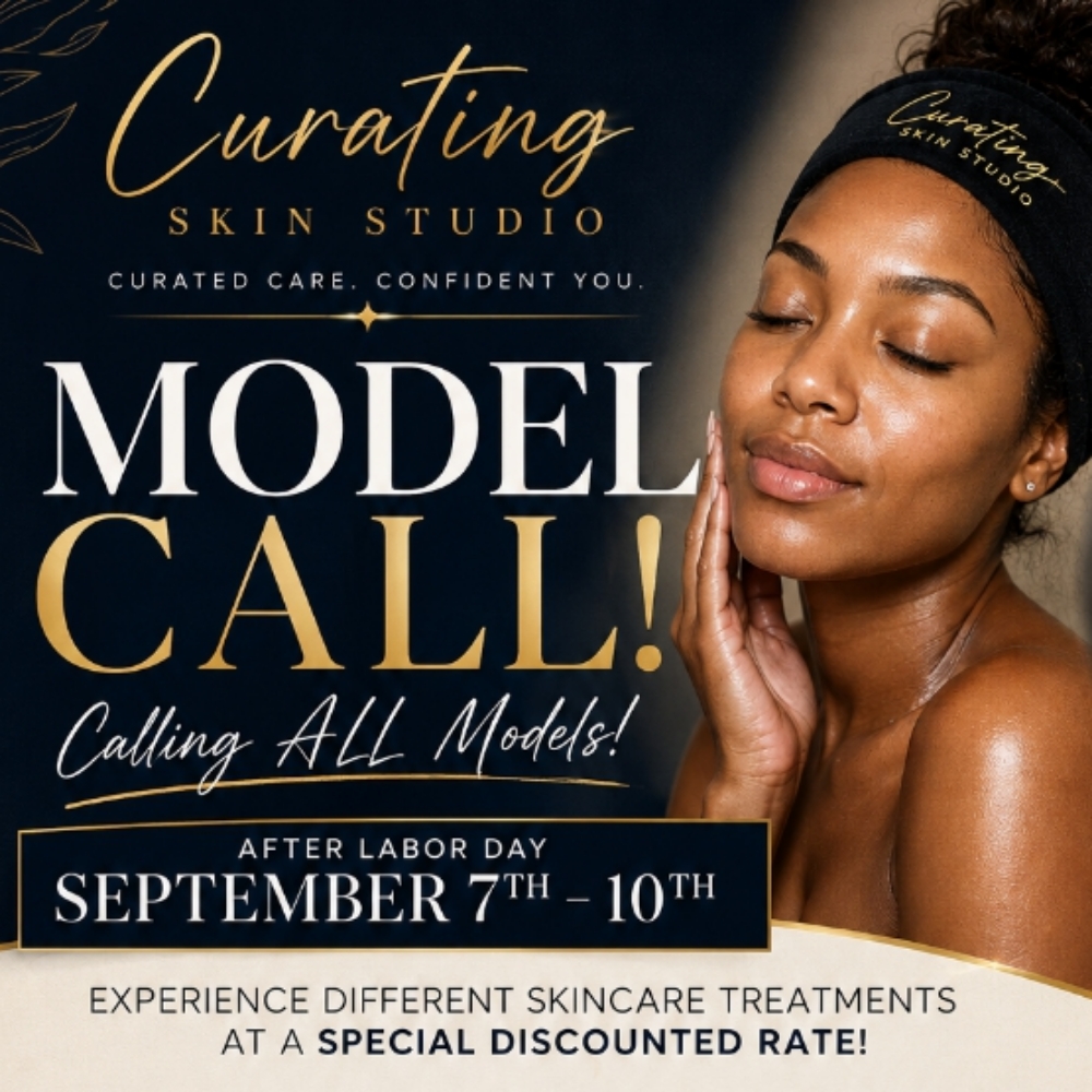 Curating Skin Model at Curating Skin Studio in Addison, TX