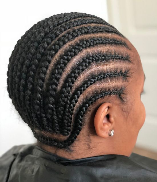 Cornrow for wig at Beauty By Mombo in Austin, TX