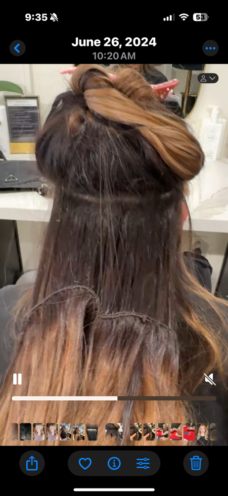 Hair Extension Removal