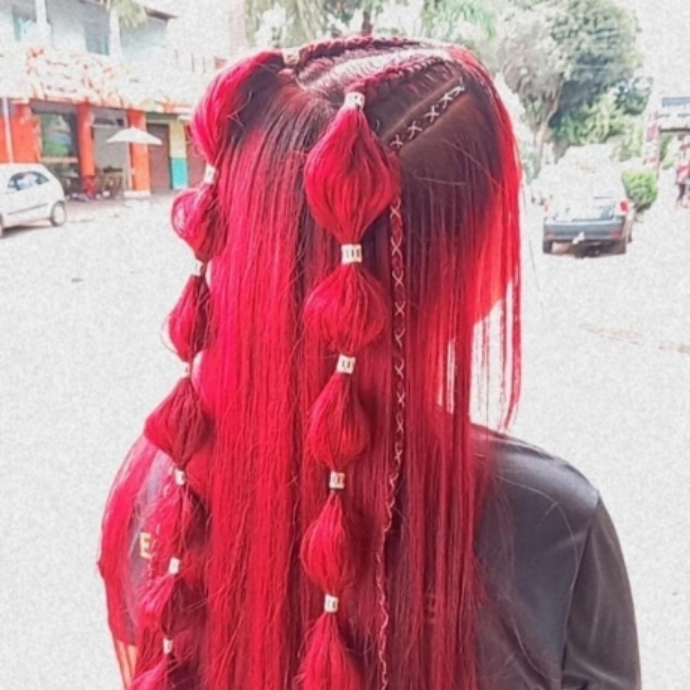 Multiple Braids at Violet Thistle by Haley in Galion, OH