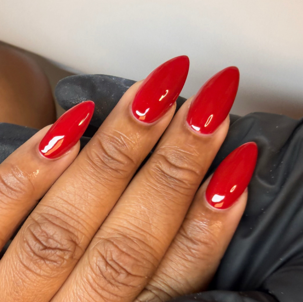 Solid Color Nails at Ziahs Self Care Bar in Panama City, FL
