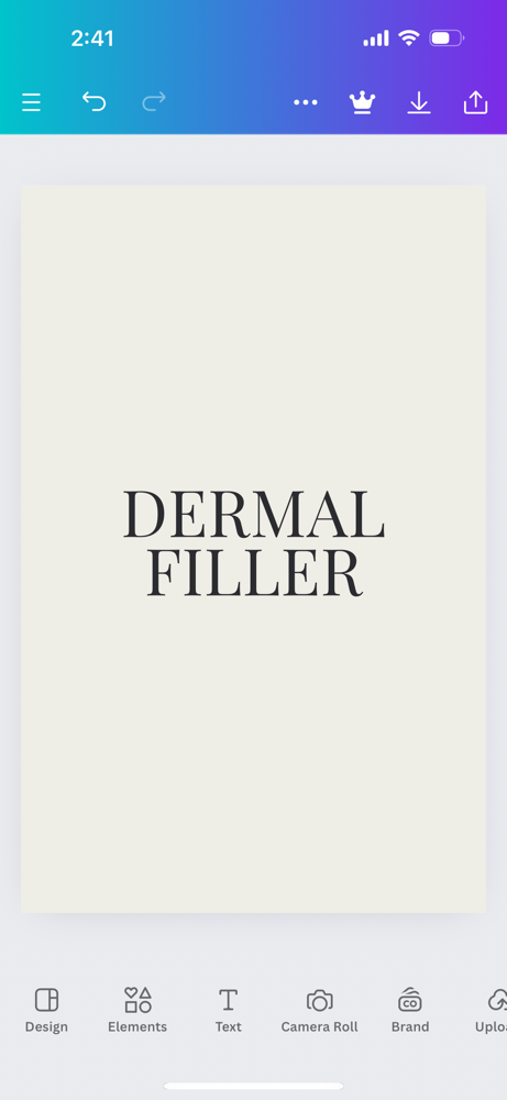 Dermal Filler