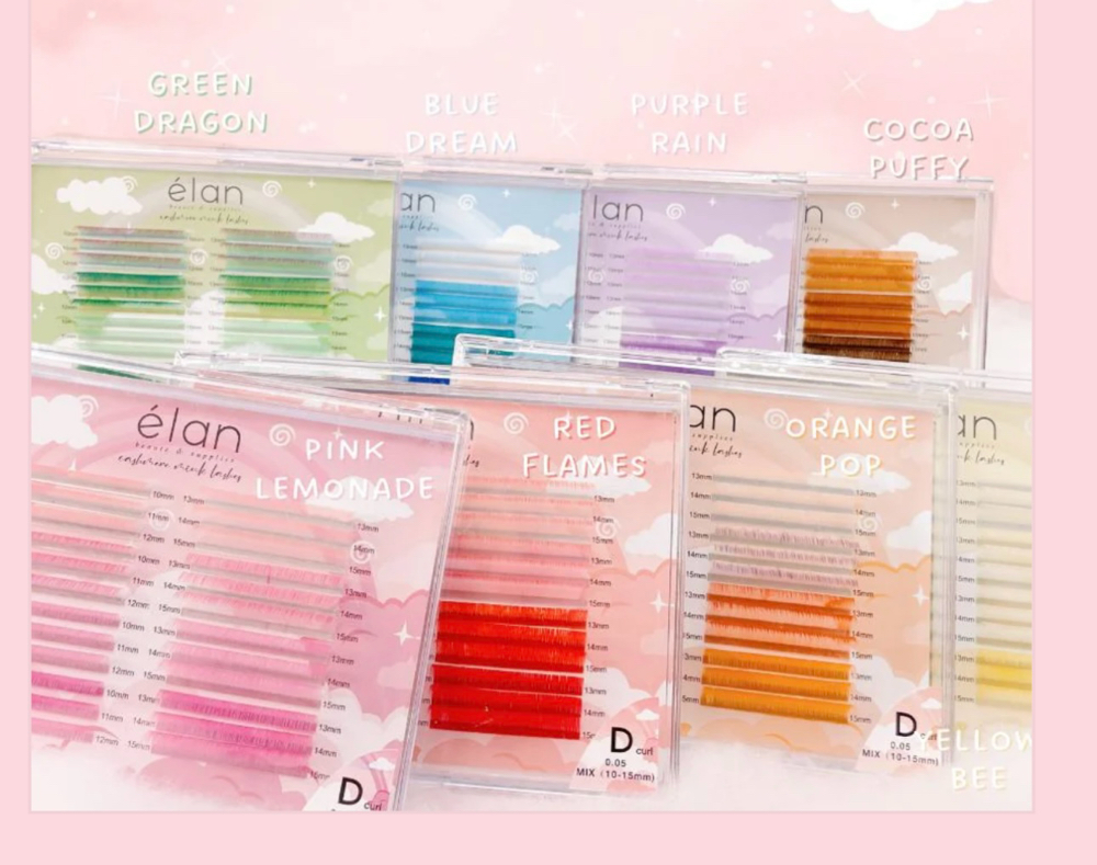 Eyelash Extension Color
