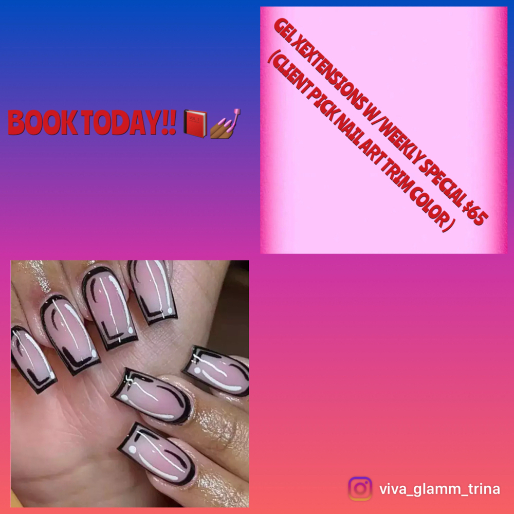 Gel X Extensions W/Weekly Special!!