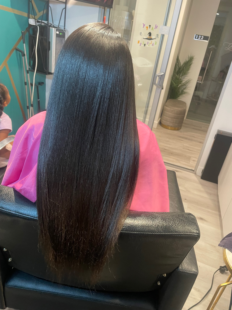 Wash ~Silk Press~Flat Iron