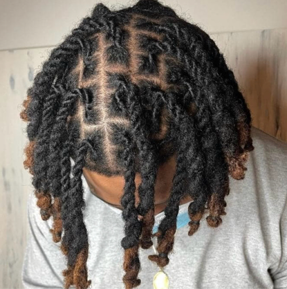 Mens Box Braids/2 Strand Twists at Vanité Hair Studio in Colonie, NY