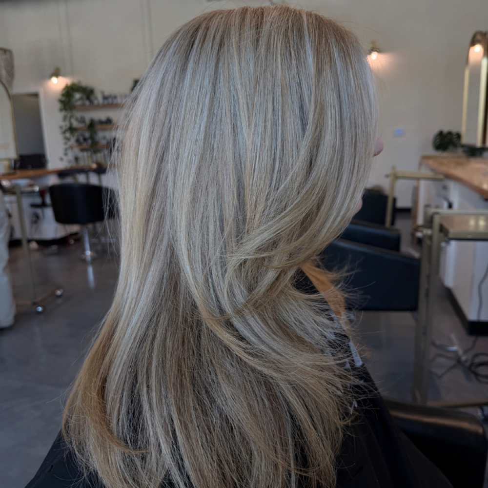 Current Client Partial Blonding -FM at Copper Willow Salon in Charlotte, NC