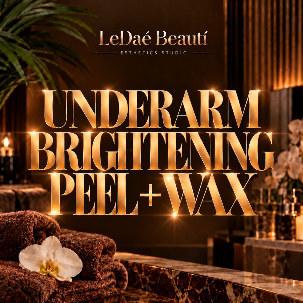 Underarm Brightening Peel + Wax at LeDaé Beautí in Lafayette, LA