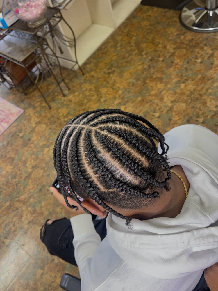 Cornrow/Stitch Braids at Styled by the Starr in Covington, GA
