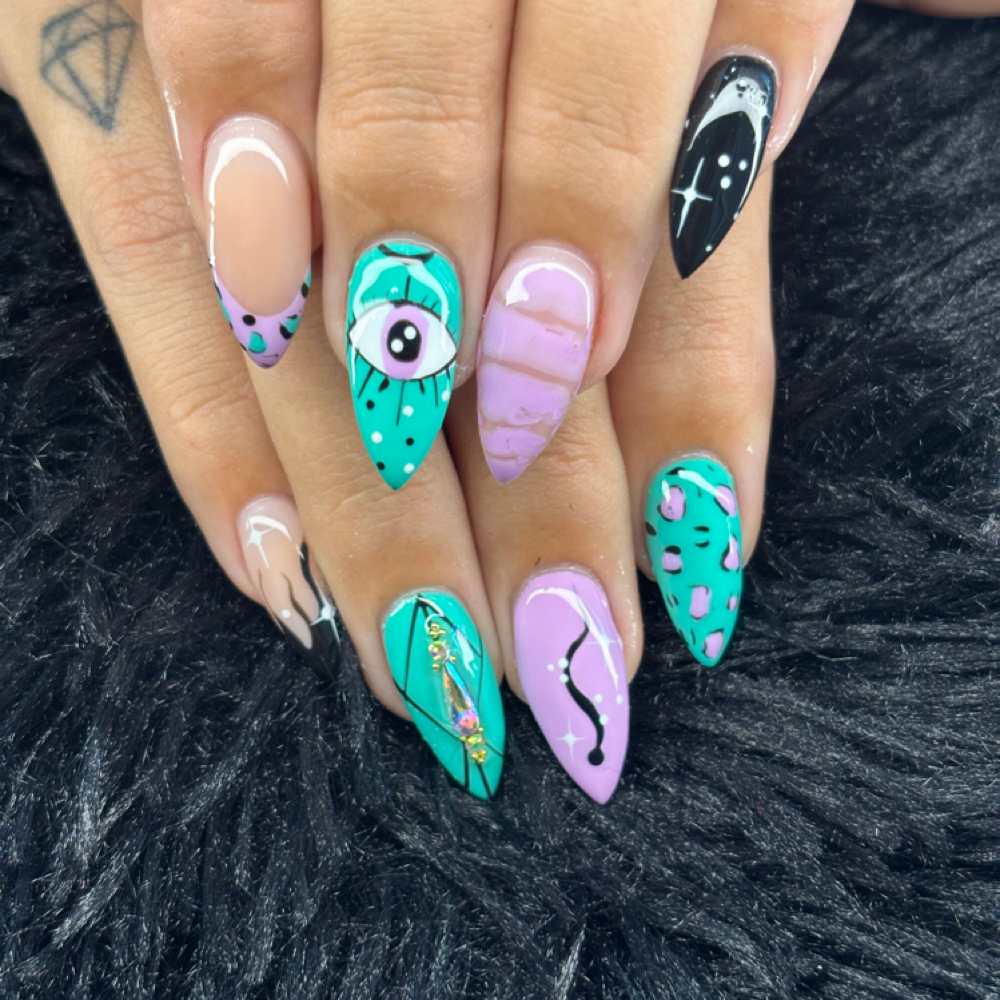 Acrylic at Bare Nails Studio in Lakeland, FL
