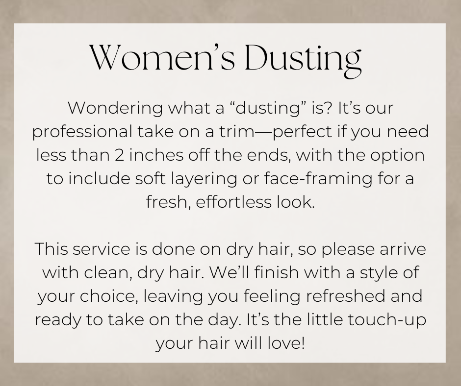 Women’s Dusting