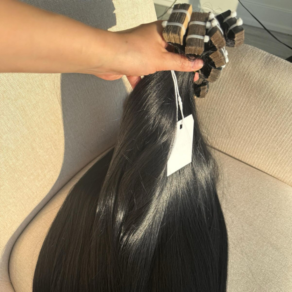 Tape Ins at Gloss Hair Company in Dallas, TX