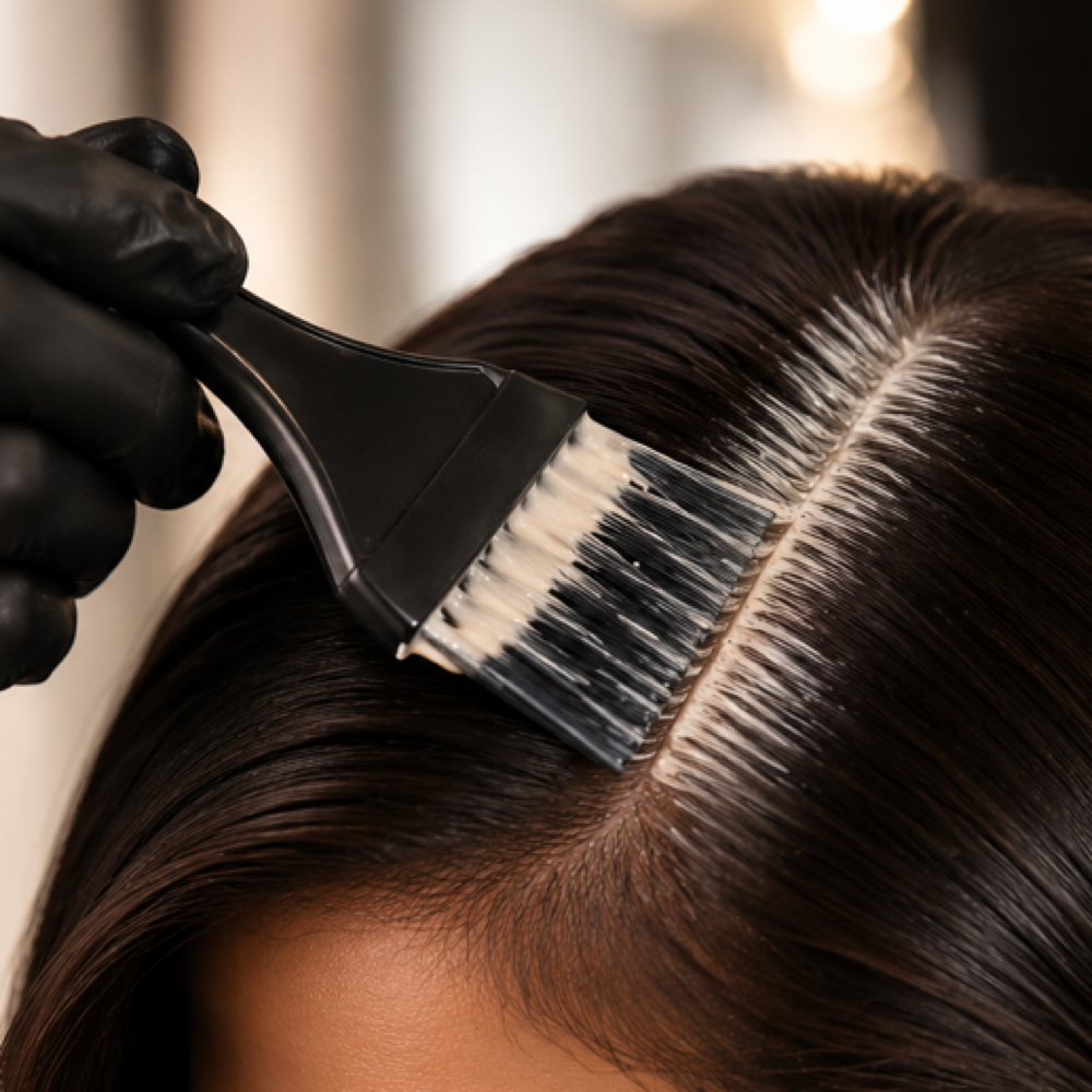Express Root Touch-Up (No Blowdry) at Luxury Hair Extensions Miami in Miami, FL