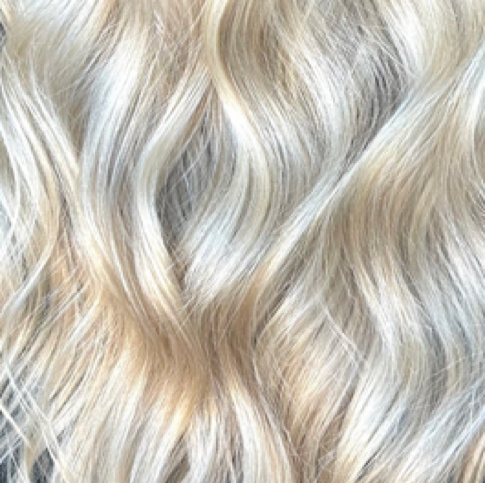 The Ultimate blonde at Golden Salon & Co. in Coralville, IA