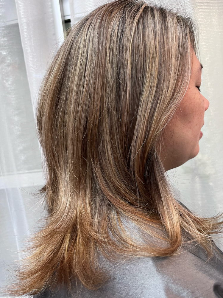 Partial Highlights,colorCut &Style