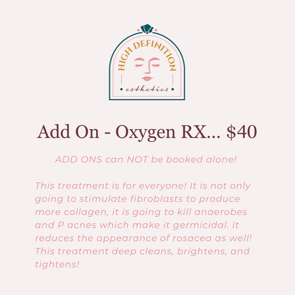 Add On - Oxygen RX