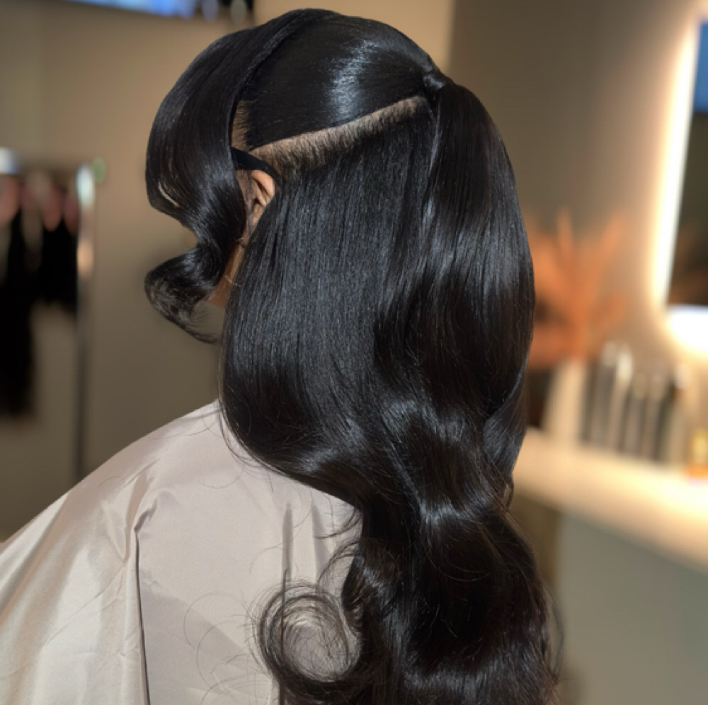 Soft Luxe Signature Half-Up Down at Soft Luxe Studio. in Dallas, TX