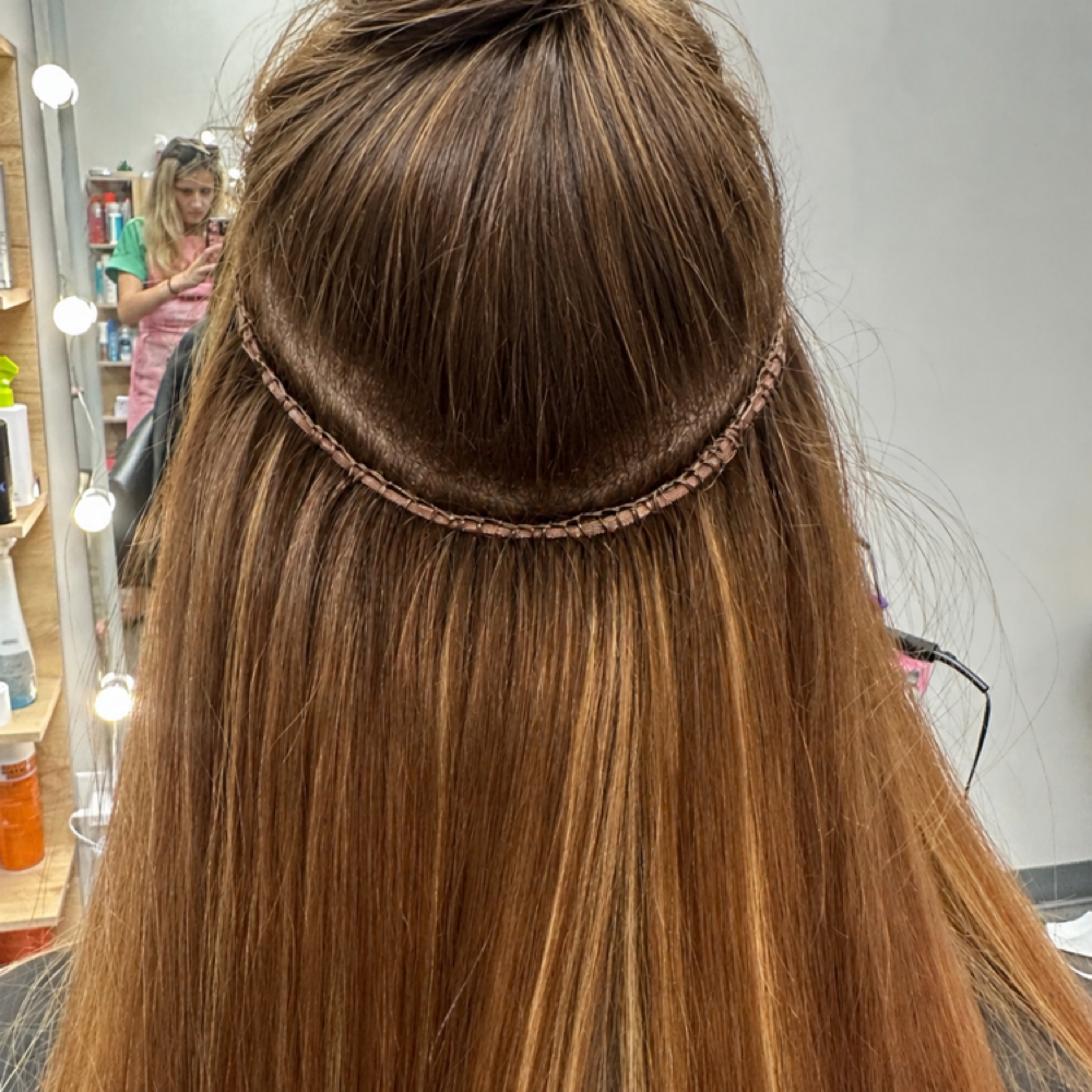 Hair Extension Consultation at hairby.morganleigh in Garner, NC