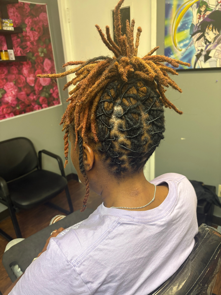 Style for short locs