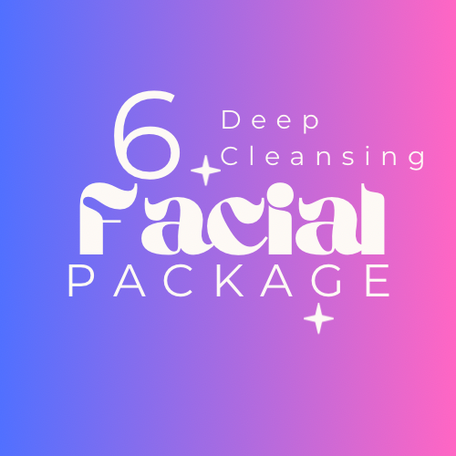 6 Deep Cleansing Facial Package