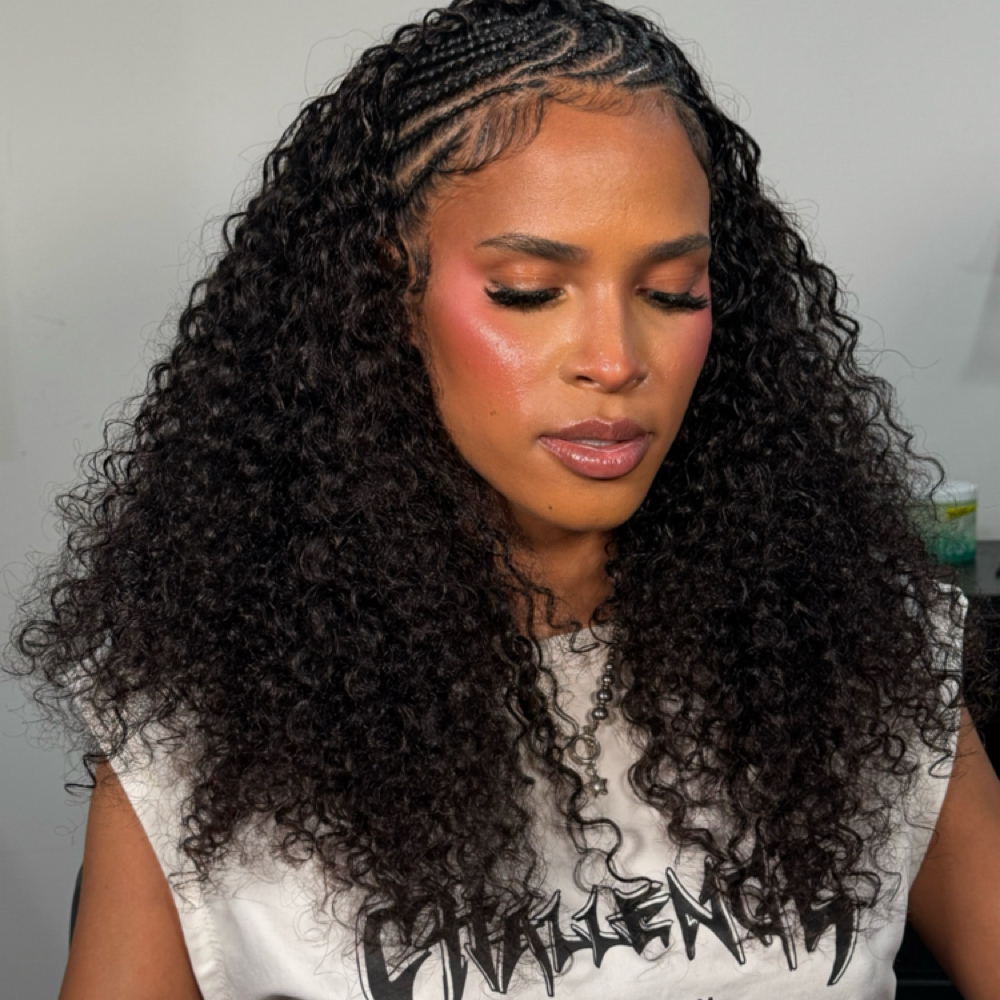 Half Braid/ Sew-in at KHair Beauty CO in Baltimore, MD