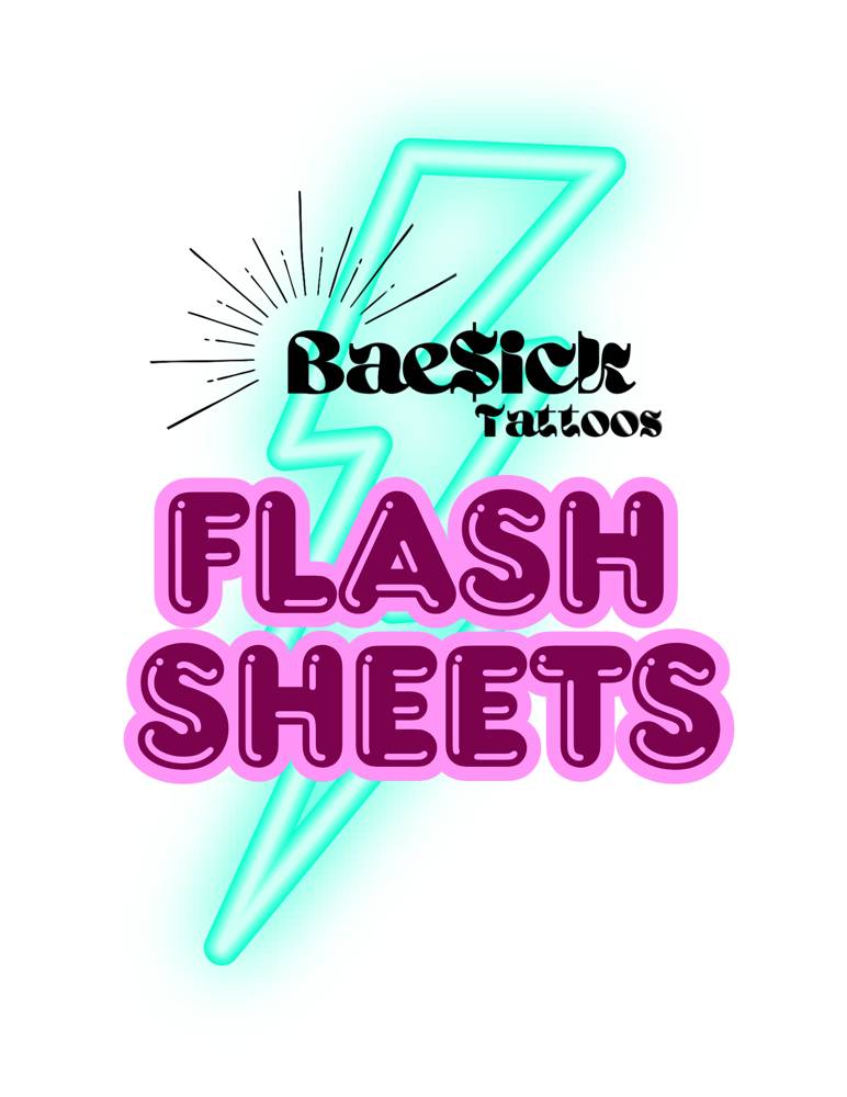 BaeSick Flash tattoos