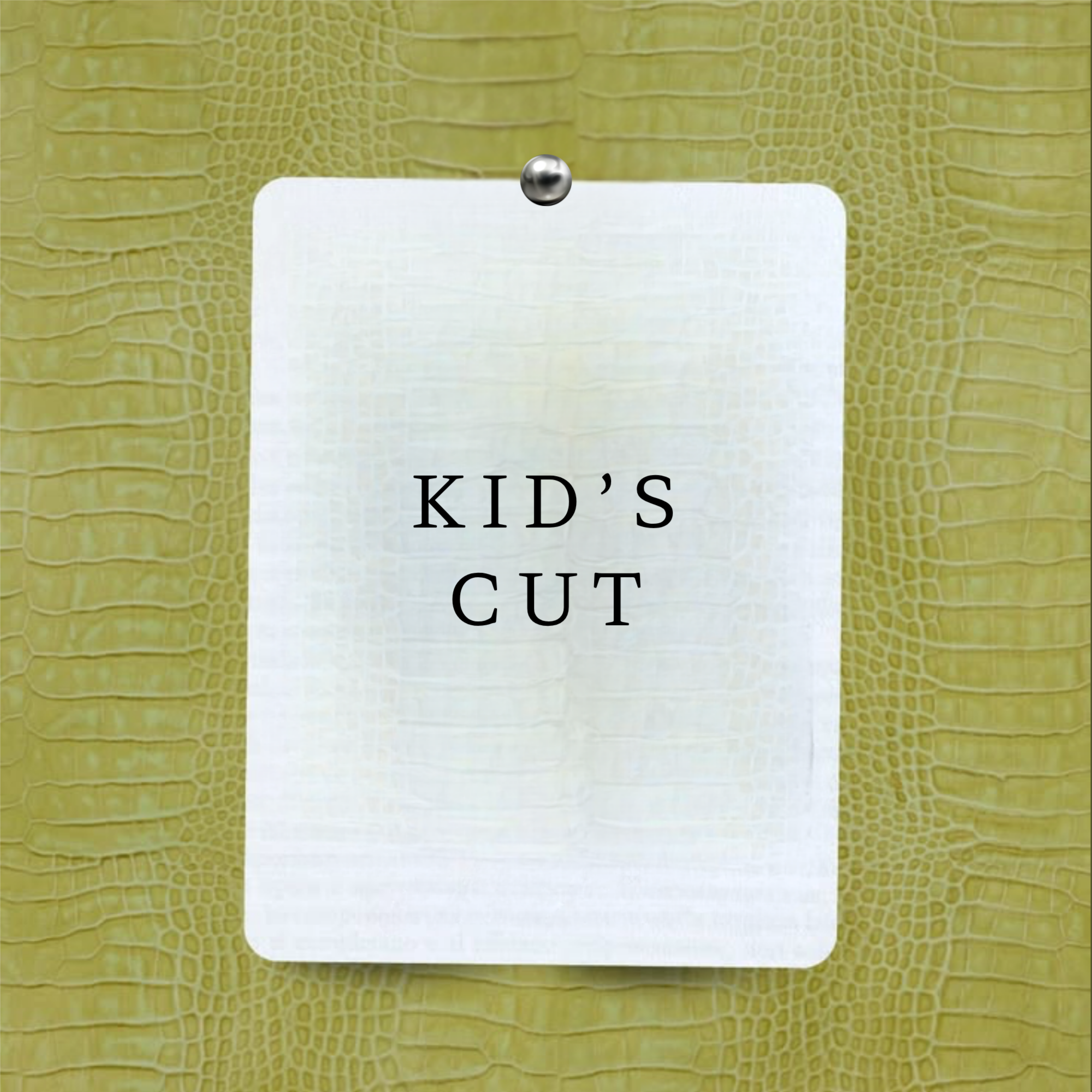 Kid's Cut at COLORSxCOURT in Lincolnton, GA