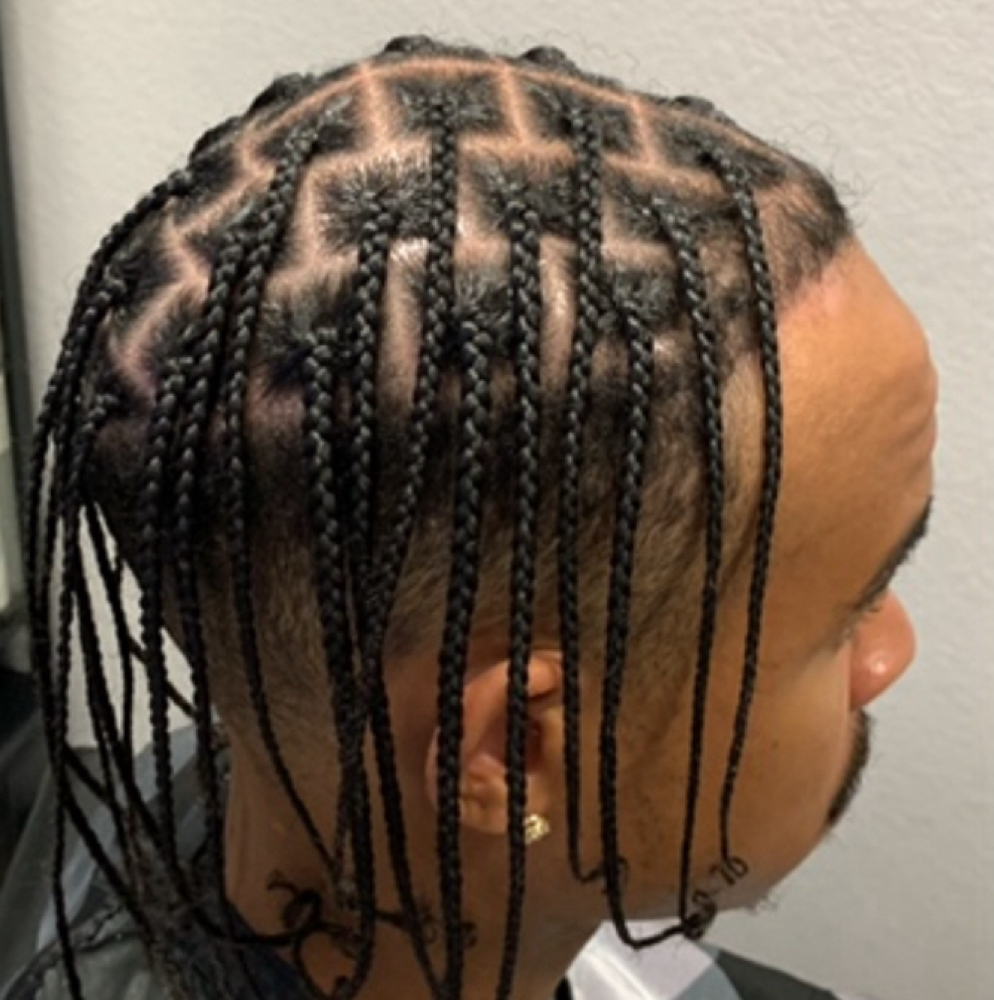 Individual Braids on Halo Cuts at KAAATWALK Hair Studio in Virginia Beach, VA