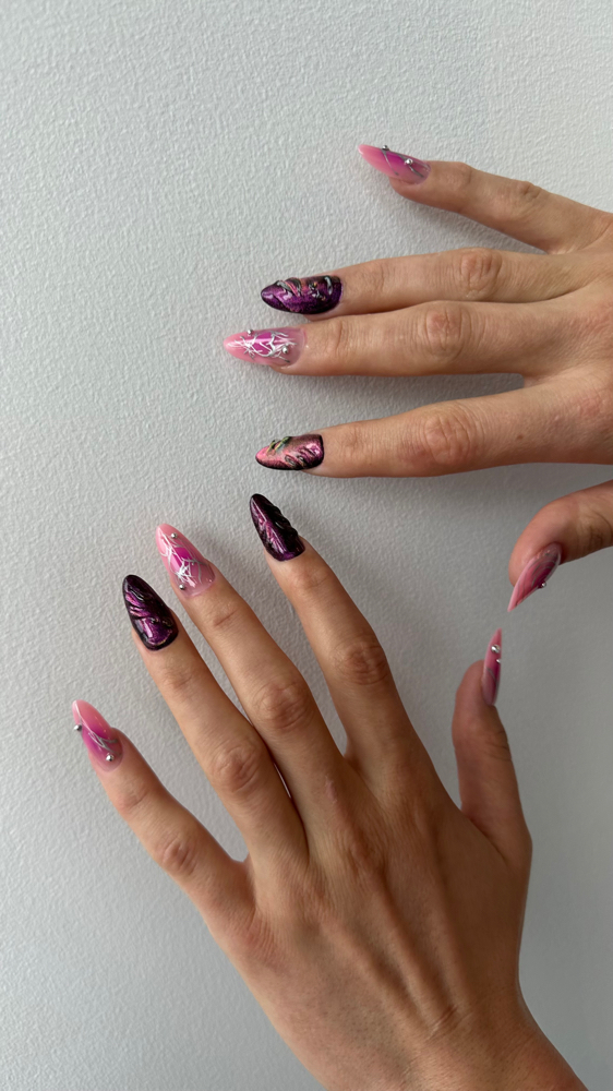 Har Gel Extenshion by 2nd Nail Tech at COLIBRY NAILS in Matthews, NC