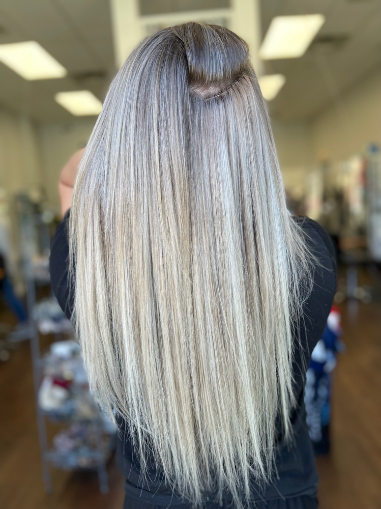 Beaded Row / Hand Tied Wefts