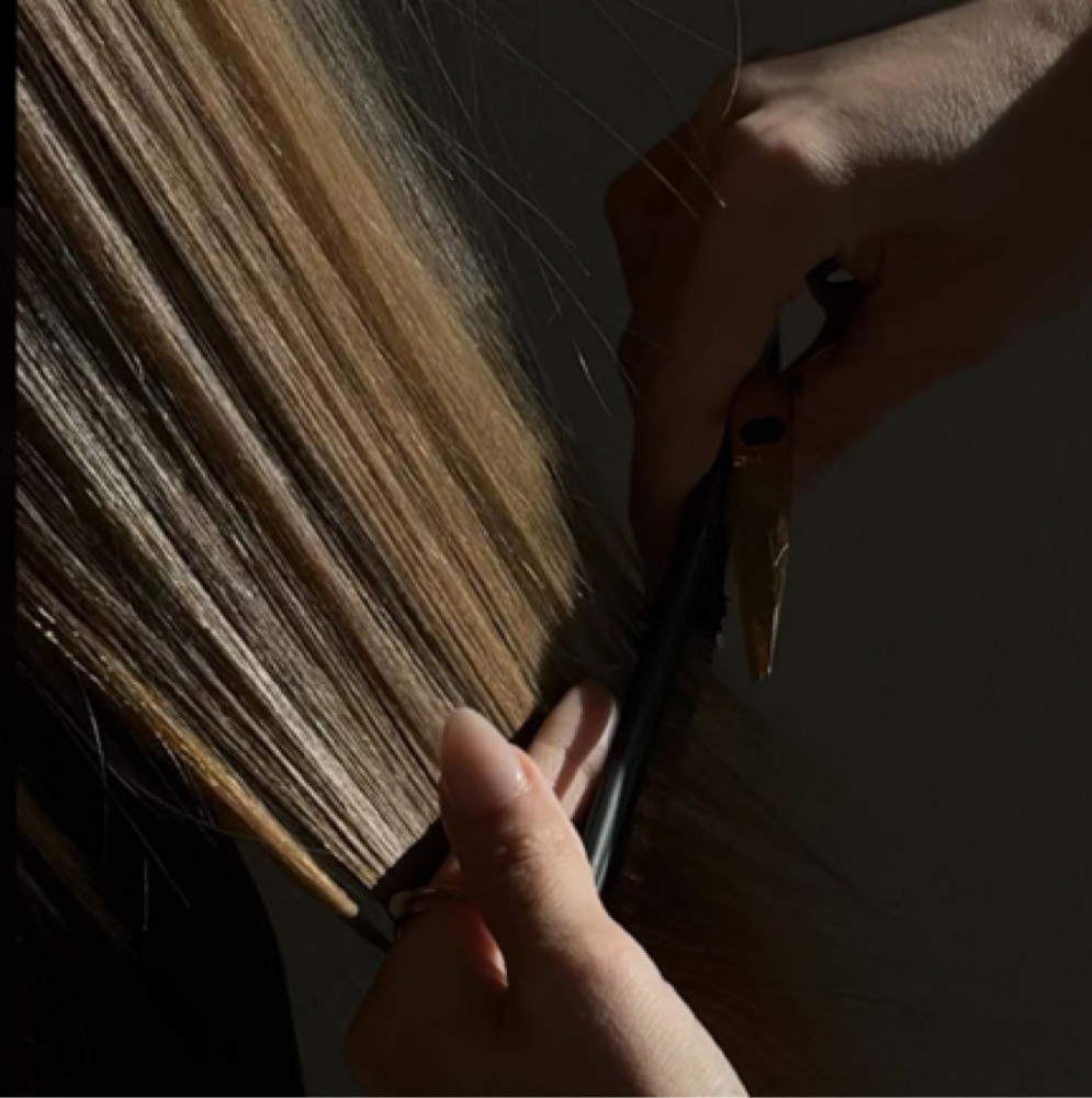 the sculpt | dry cut at LuxeByKyy in Saratoga Springs, UT